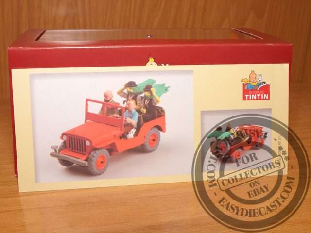 JEEP WILLYS MB 1943 1:43 TINTIN LAND OF THE BLACK GOLD | eBay