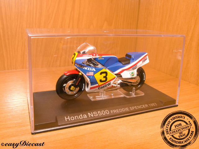 オートバイ・バイク Honda NS500 Freddie Spencer 1983 Freddie Spencer, Honda NS500, 500cc World Champion 1983